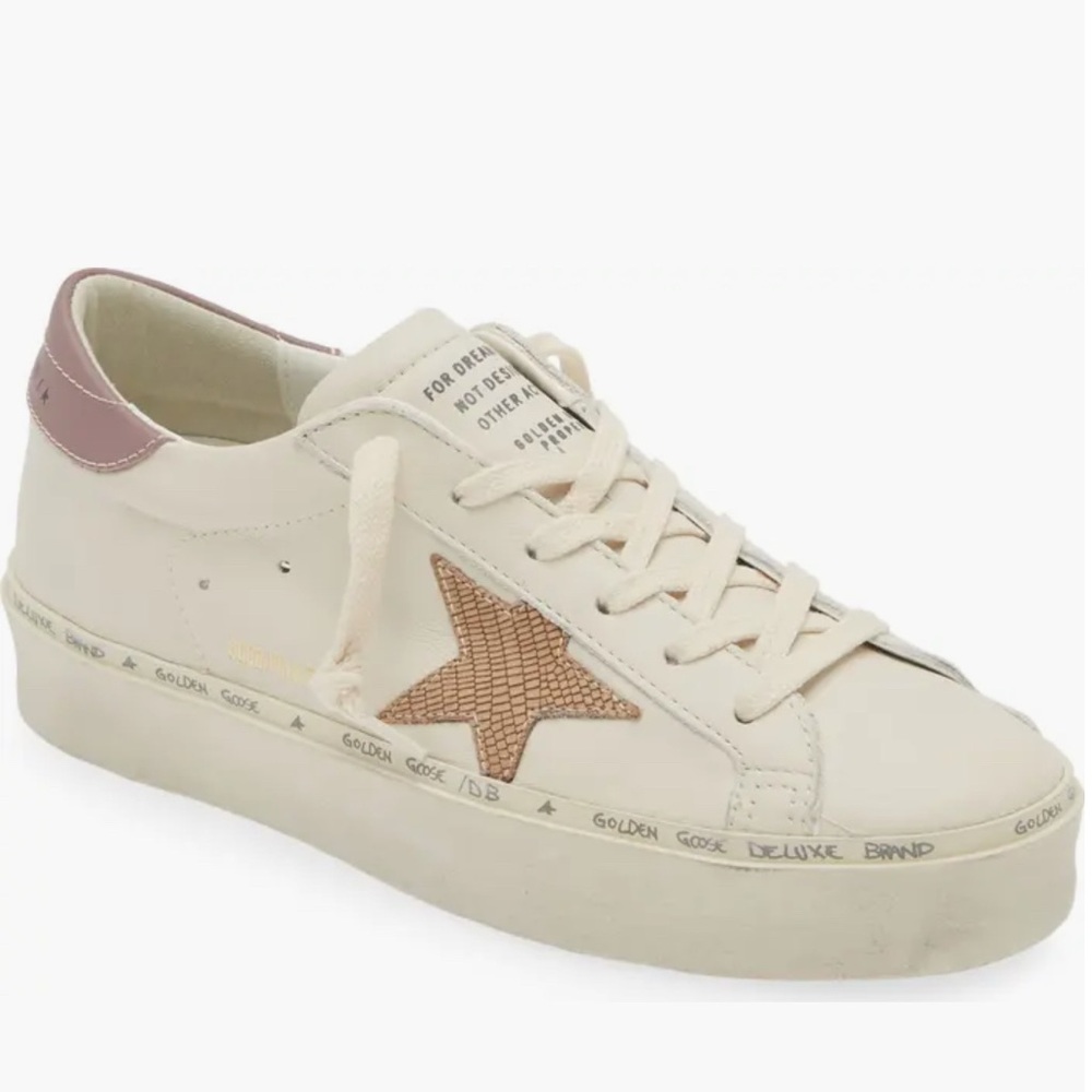 Golden Goose Hi Star Low Top Platform Sneaker